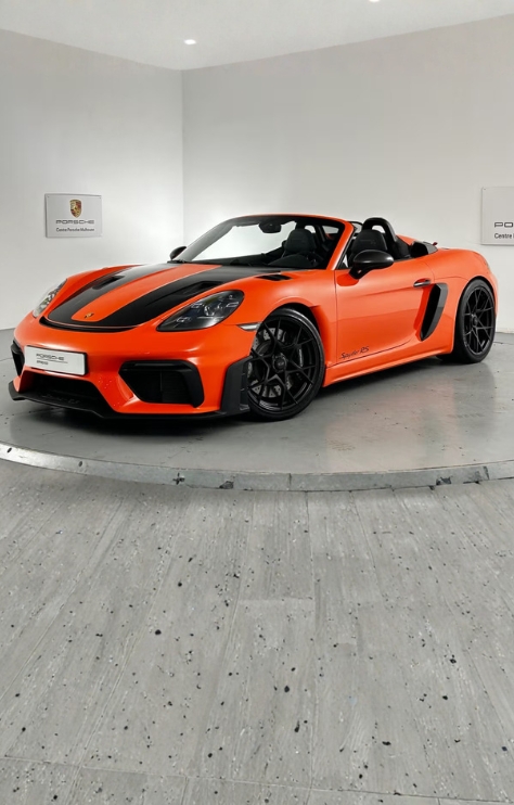 Prize photo: Porsche 718 Spyder RS